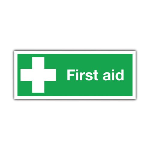 Safety Sign First Aid 150X110Mm Self-Adhesive EO4X/S