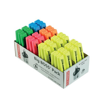 Stabilo Boss Original Highlighter Assorted (Pack of 48) 70/48-1