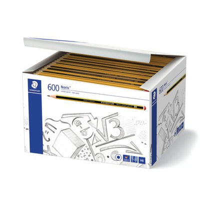 Staedtler Noris School 121 Graphite HB Pencil (Pack of 600) 121 C600
