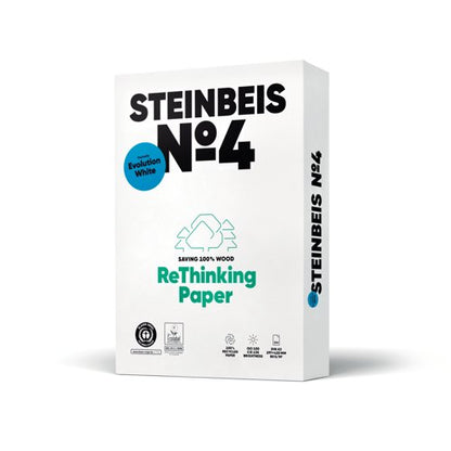 Steinbeis No.4 Recycled Paper Brilliant White A3 80g (Pack of 2500) K1701555080B
