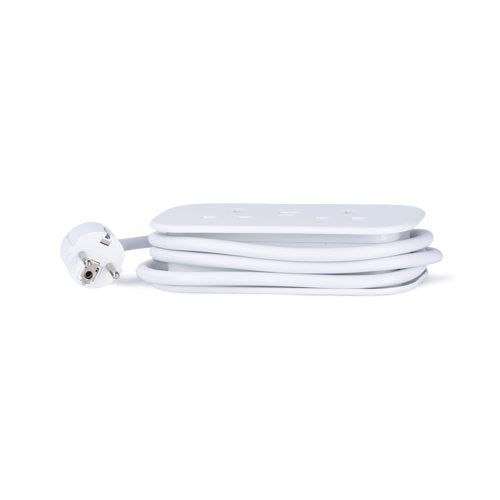 Status 2 Way Euro Travel Socket 1.4 Metre S2W1.4MUSBEU1