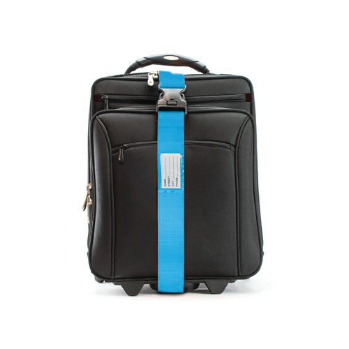 Status Luggage Strap Without Lock Blue SBLUGSTRAP1