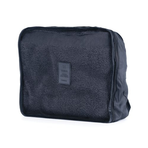 Status Travel Packing Cubes Black (Pack of 5) SBPC5