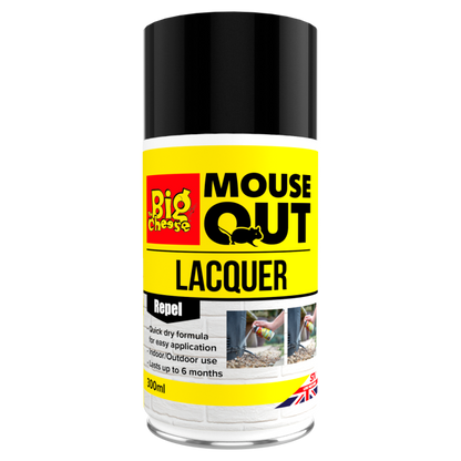 The Big Cheese Anti Mouse Lacquer €“ 300Ml Aerosol
