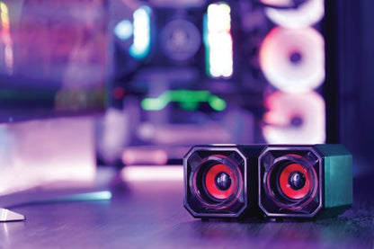 Surefire Gator Eye Gaming Speakers Red 48820