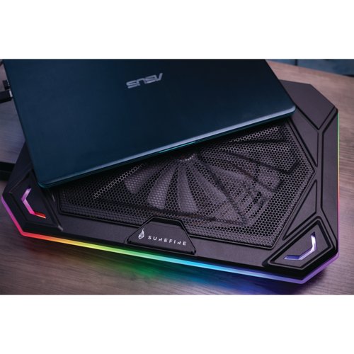 SureFire Bora X1 Gaming Laptop Cooling Pad with RGB 48844