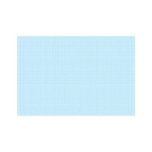 Silvine Graph Pad 1/5/10mm 50 Sheets A3 A3GP1510