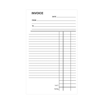Silvine Triplicate Invoice Book 210x127mm (Pack of 6) 619