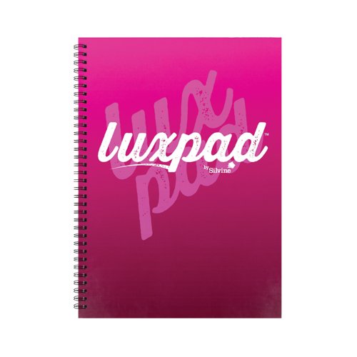 Silvine Luxpad Twin Wire Casebound Notebook 140 Pages A4 (Pack of 6) THBA4AC