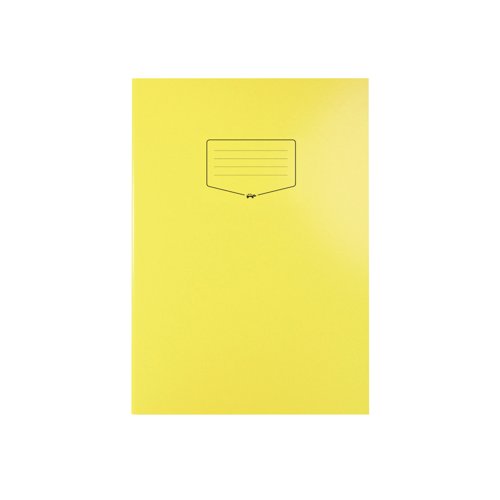Silvine Tough Shell Exercise Book A4+ Yellow (Pack of 25) EX154