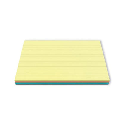 Silvine 48 Revision Notecard Pad Lined Multi-Coloured (Pack of 960) CR50AC