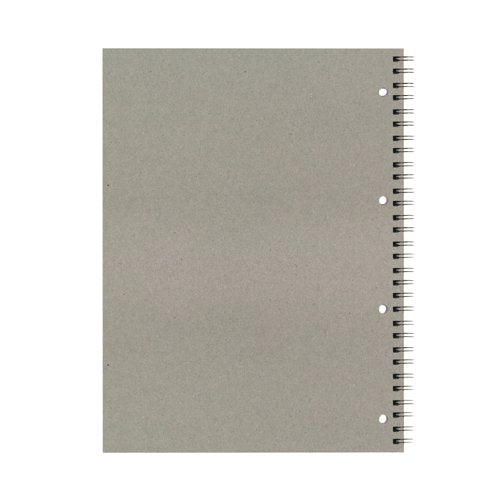 Silvine Envrionmentally Friendly Wirebound Notebook 160 Pages A4 (5 Pack) FSCTW80