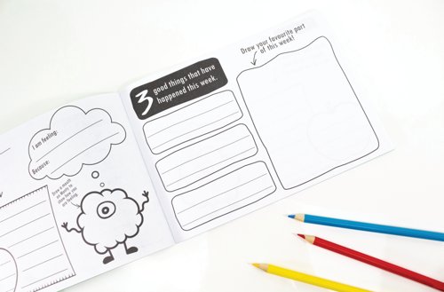 Silvine Primary Mindfulness Journal KS2 Class A5 Green (Pack of 30) EX233