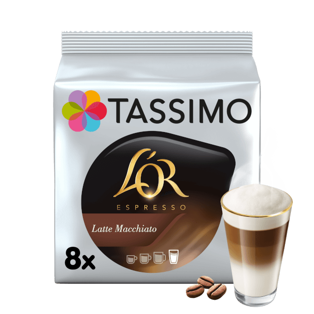Tassimo L'Or Latte Macchiato 16's