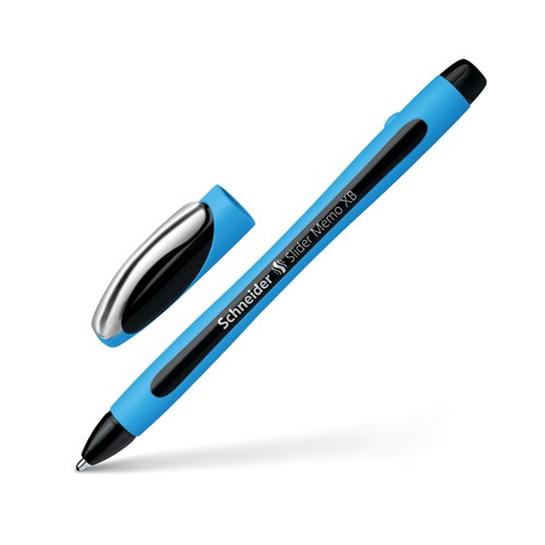 Schneider Slider Memo XB Ballpoint Pen Large Black (Pack of 10) 150201