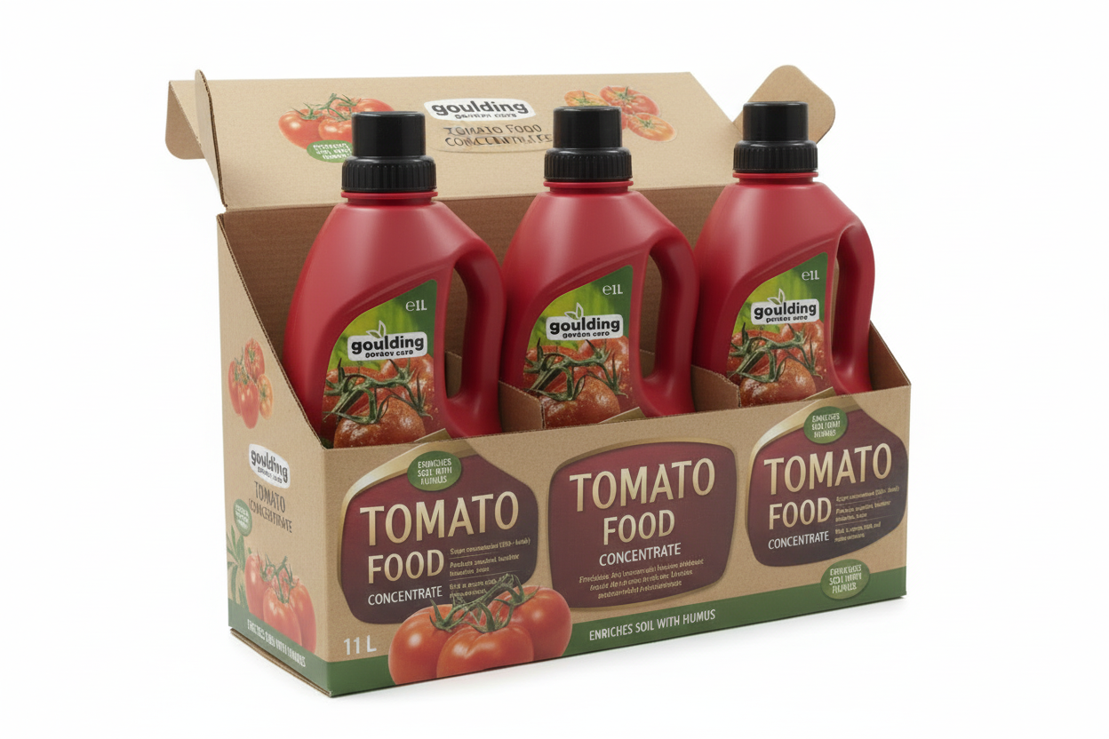 Goulding Tomato & Veg Enriched Tomato Food with Humics, Concentrated 1 Litre