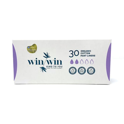Win Win Sustainable Pant Liners Pack 30 (Pack of 12) 1038