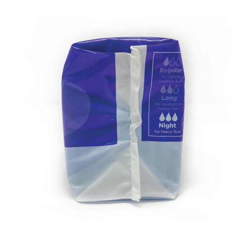 Ultra Night Sanitary Pads with Wings x10 Pads (Pack of 12)