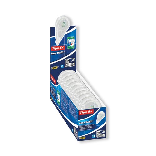 Tipp-Ex Easy Refill Ecolutions Correction Roller Refill (10 Pack) 879435