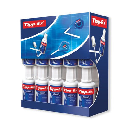 Tipp-Ex Rapid Correction Fluid Value (Pack of 20) 895950