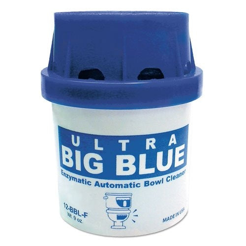 Ultra Big Blue Automatic Toilet Bowl Cleaner , Blue, Unscented, 900 Flush Cartridge - Automatic bowl cleaners. - NWT FM SOLUTIONS