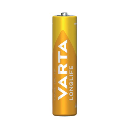 Varta Longlife AAA Alkaline Battery 1.5V (Pack of 20) 4103101720