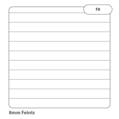 Rhino Exercise Book A4+ 8mm Ruled Dark Green (Pack of 50) VC08724