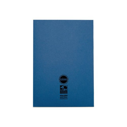 Rhino Exercise Book 8mm Ruled 64P A4 Dark Blue (Pack of 50) VC48394