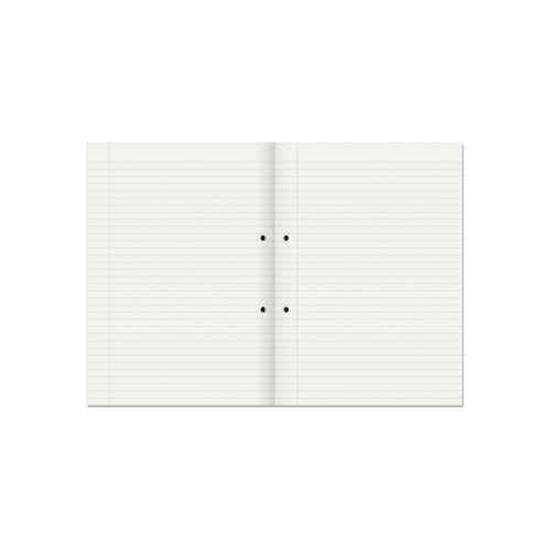Rhino Recycled Refill Pad 320 Pages 8mm Ruled with Margin A4 (Pack of 3) RHDFMR
