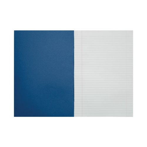 Rhino Exercise Book 8mm Ruled 64P A4 Dark Blue (Pack of 50) VC48394