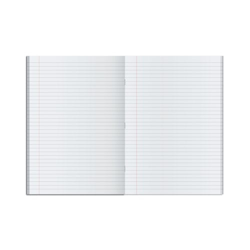 Rhino Exercise Book 80 Page A4 8mm Ruled Purple Contract (Pack of 50) VEXV668-1595-0