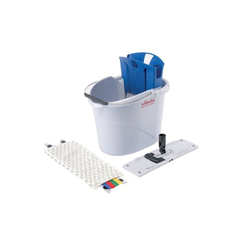 Vileda Ultraspeed Mini 10 Litre Starter Kit Blue 129672