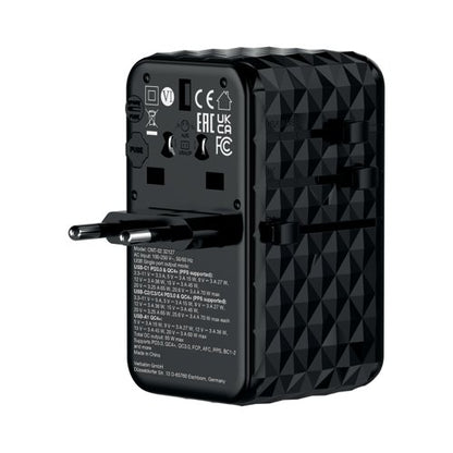 Verbatim Charge n Travel GaN III Universal Travel Adapter 85W 32127
