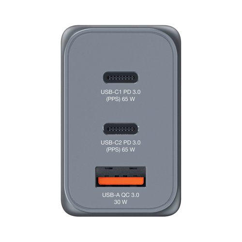 Verbatim GNC-65 GaN 65W 3 Port Charger 32201