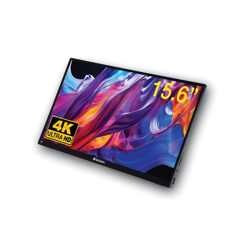 Verbatim 15.6 inch Portable Touchscreen Monitor IPS 4K UHD 32238