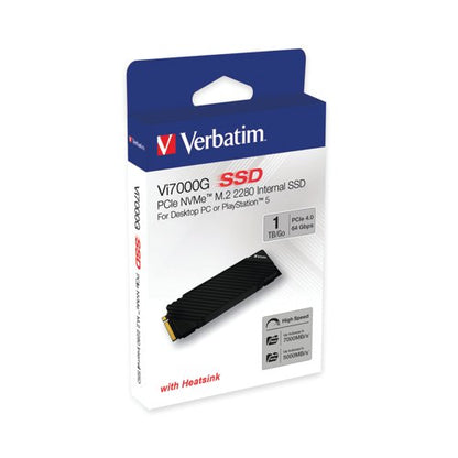 Verbatim Vi7000G PCIe NVMe M.2 2280 Internal Solid State Drive 1TB 49367