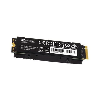Verbatim Vi7000G PCIe NVMe M.2 2280 Internal Solid State Drive 4TB 49369