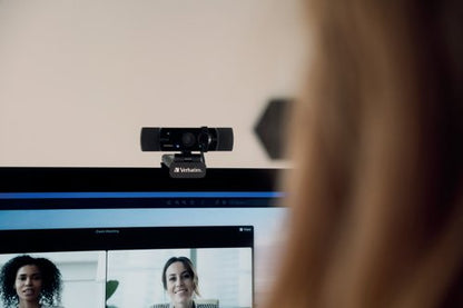 Verbatim AWC-03 Ultra HD 4K Autofocus Webcam Dual Microphone 49580