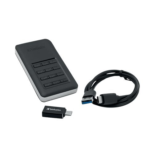 Verbatim Store 'n' Go Secure Portable SSD USB 3.1 256GB 53402