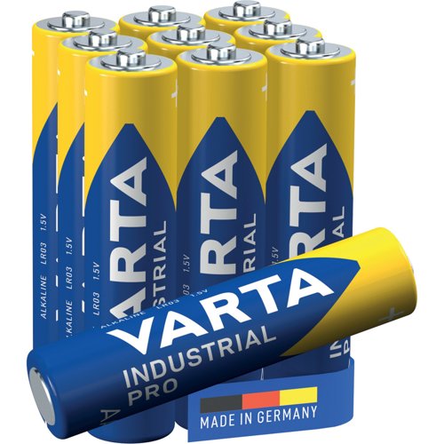 Varta Industrial Pro AAA Battery (Pack of 10) 4003211111