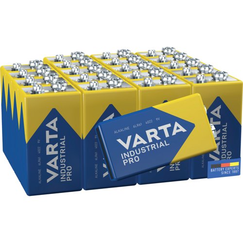 Varta Industrial Pro 9V (Pack of 20) 40222111112PK