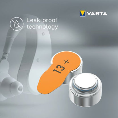 Varta Hearing Aid Batteries 13 (Pack of 6) 24606101416