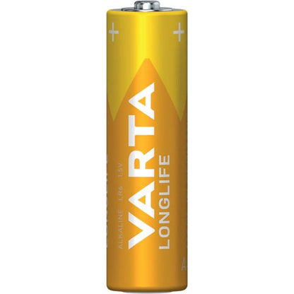 Varta Longlife AA Battery (Pack of 8) 04106101418