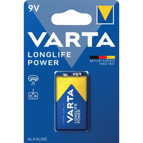Varta 9V High Energy Battery Alkaline 4922121411