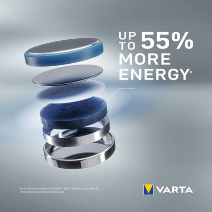 Varta CR2016 Lithium Coin Cell Battery (Pack of 2) 06016101402