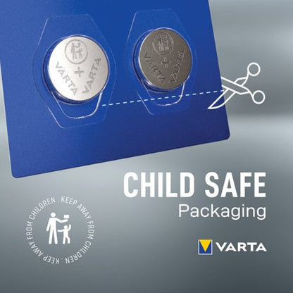 Varta CR2025 Lithium Coin Cell Battery (Pack of 2) 06025101402