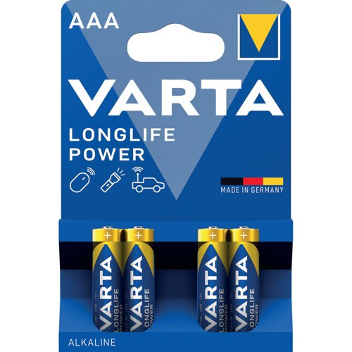Varta Longlife Power AAA Battery (Pack of 4) 4903121414