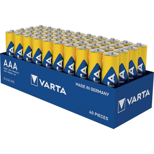 Varta Longlife Power AAA Battery (Pack of 40) 04903121394