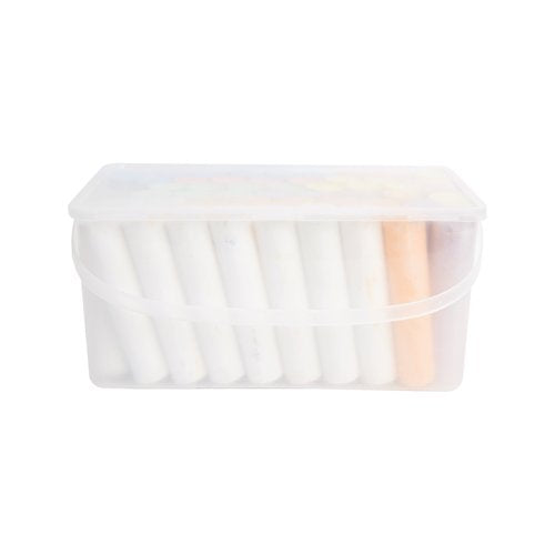 Craft Planet Coloured Playground Chalk Tub of 52 CPT 714104