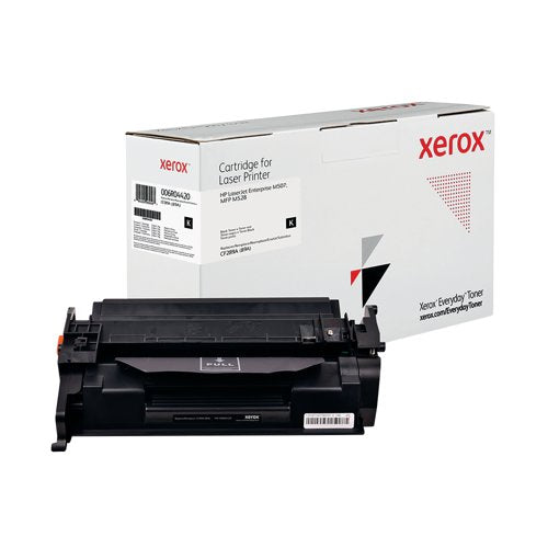 Xerox Everyday Replacement Toner Cartridge Black For HP CF289A 006R04420